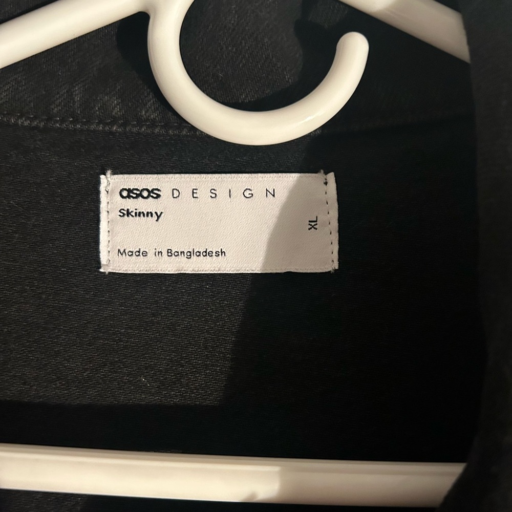 ASOS Black Jean Jacket - Picture 3 of 3